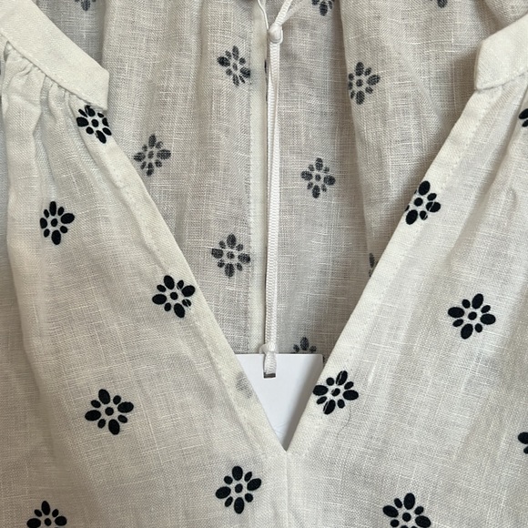 White label darling white linen dress - Picture 5 of 11